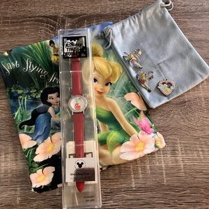 Limited edition Walt Disney World Tinker Bell watch & other Tinker Bell items